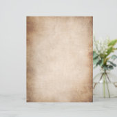 DIY Vintage Scroll Invitation Parchment Paper (Standing Front)