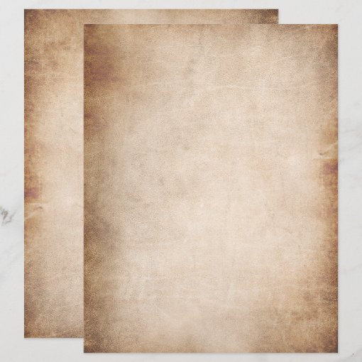 DIY Vintage Scroll Invitation Parchment Paper | Zazzle