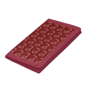 DIY Wallet Custom Monogram Pattern & Color