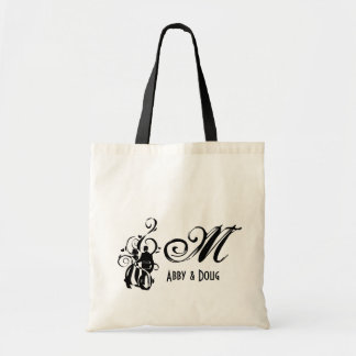 DIY Whimsical Monogram Tote