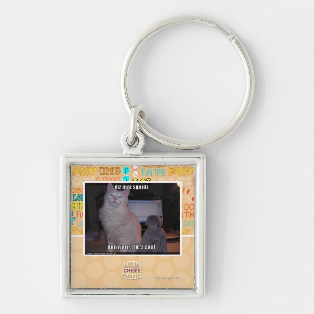 diz mai squidz keychain (Front)