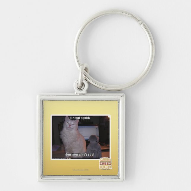diz mai squidz keychain (Front)
