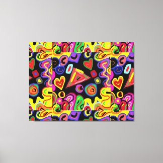 Dizziness of the mind canvas print