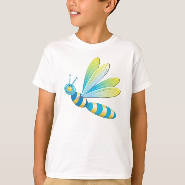 'Dizzy Dragonfly' T-Shirt (Front)