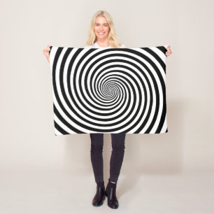 Dizzy Dreams Hypnosis Fleece Blanket