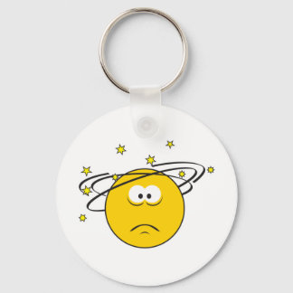 Dizzy Face Keychain