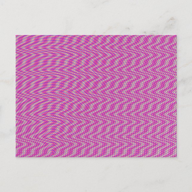 Dizzy Pink Postcard (Front)