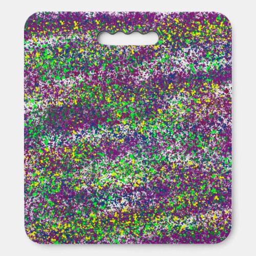 Dizzy Splatter Seat Cushion