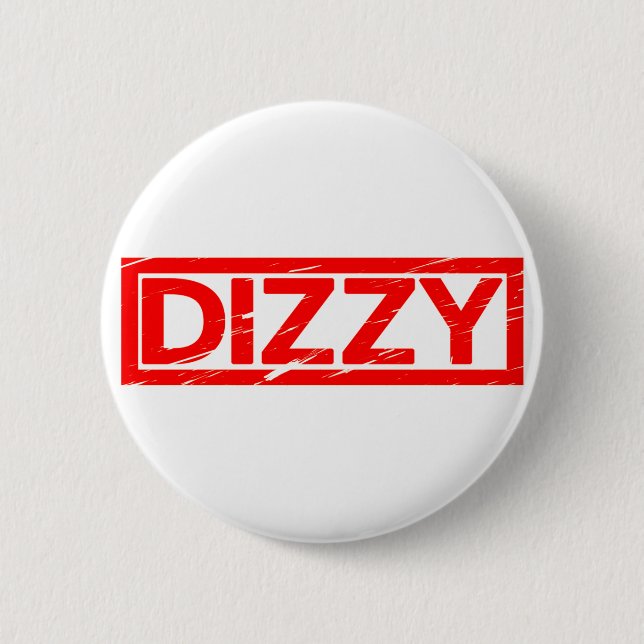 Dizzy Stamp Button (Front)