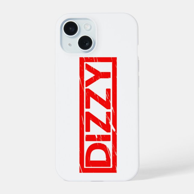 Dizzy Stamp Iphone Case (Back)