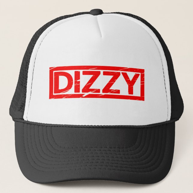 Dizzy Stamp Trucker Hat (Front)