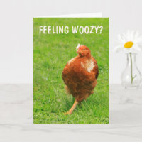 Dizzy Woozy Chicken Get Well