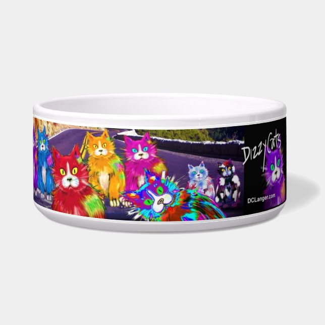 DizzyCat Kitty Bowl! Bowl (Front)