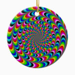 Dizzying Ceramic Ornament