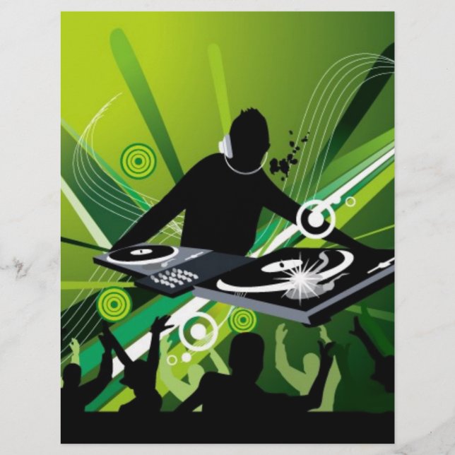 dj-3 flyer (Front)