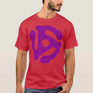 DJ 45 RPM Adapter Turntable Record Vinyl Gift T-Shirt