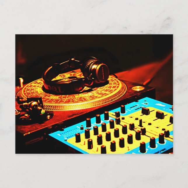 DJ 6 POSTCARD (Front)