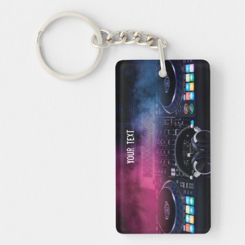 DJ Acrylic Keychain