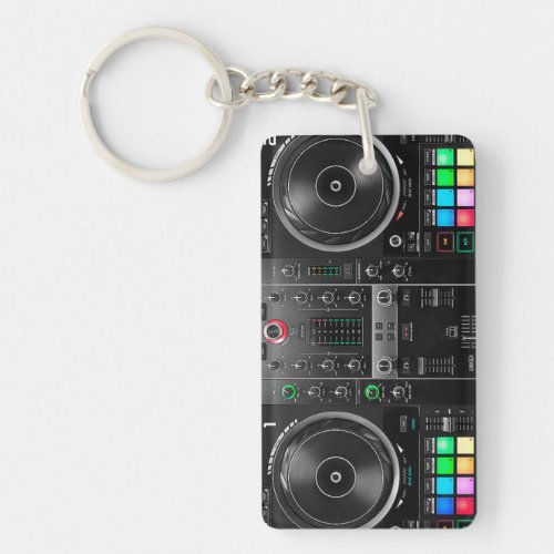 DJ Acrylic Keychain