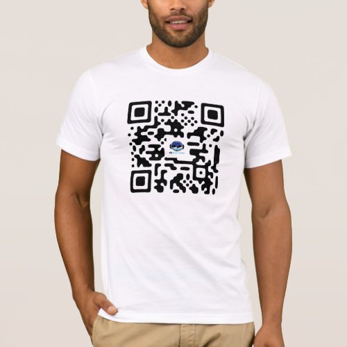 DJ Affable QR Code _ Promo Design T_Shirt