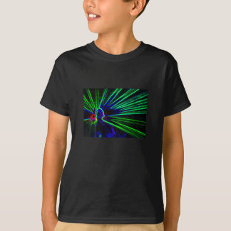 DJ and Laser Lights kids tshirt