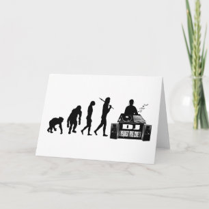 DJ and MC's vinyl lovers gear Card