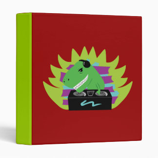 Dj-asaurus Rex 3 Ring Binder