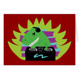 Dj-asaurus Rex Cards