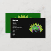 Dj-asaurus Rex T-Rex DJ Business Cards (Front/Back)