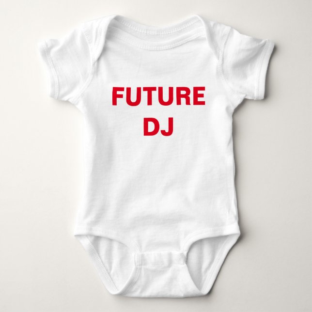 DJ Baby Grow Bodysuit (Front)