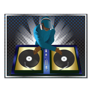 DJ Bachelor Bachelorette Surprise Party Invitation