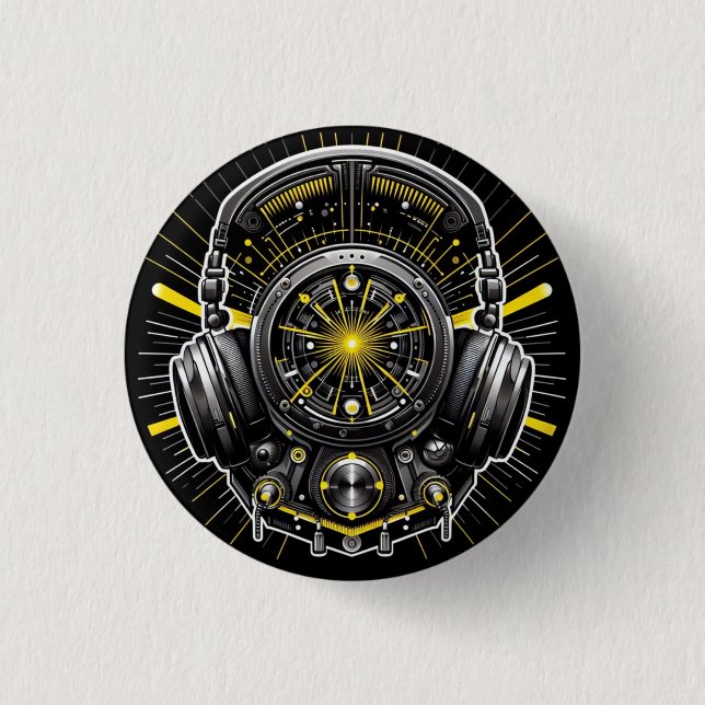 DJ Badge Button (Front)