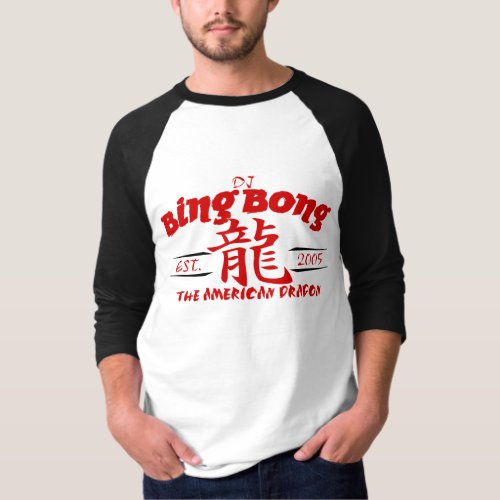 DJ Bing Bong American Dragon Jersey T_Shirt