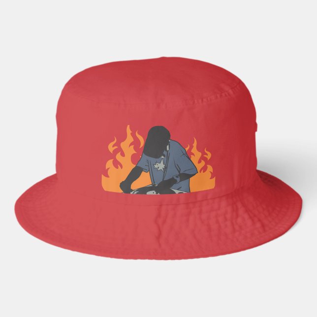 Dj, bucket ⏺️ bucket hat (Front)