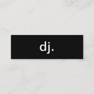 DJ Business Card