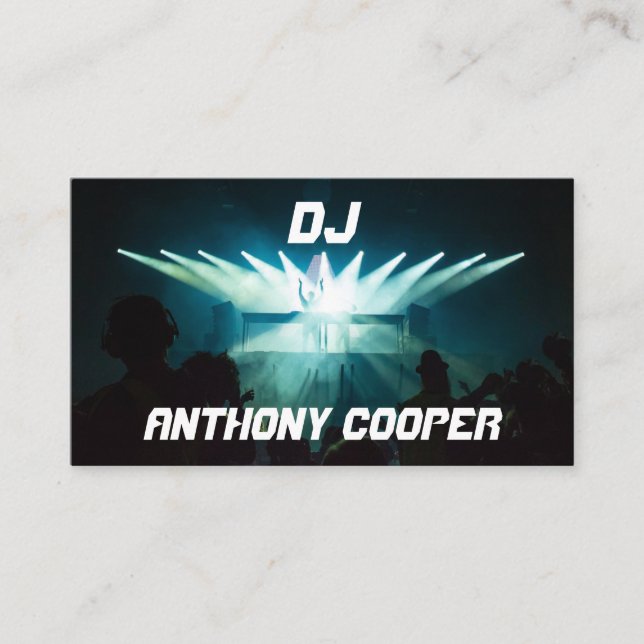 DJ BUSINESS CARD (Front)