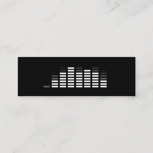 Customizable DJ Business Card