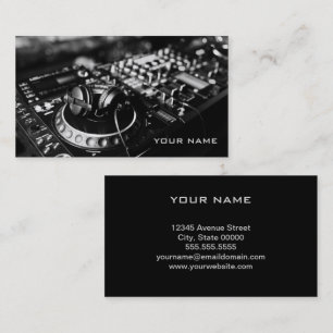 DJ Business Card