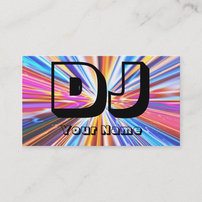 DJ BUSINESS CARD (Front)