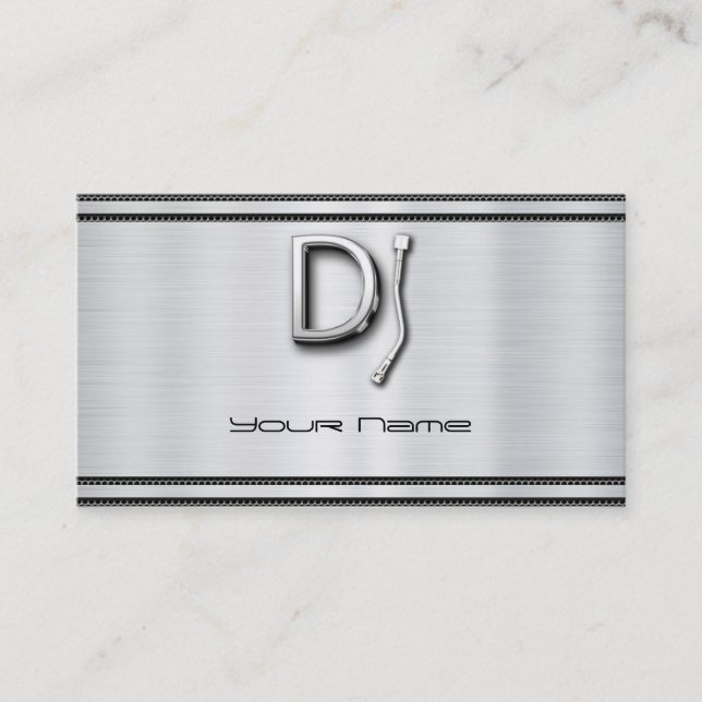 DJ  Business Card (Front)