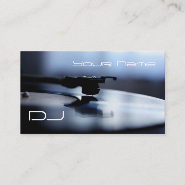 DJ  Business Card (Front)