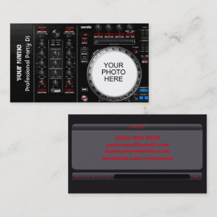 DJ Business Card