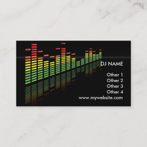 DJ Business Card