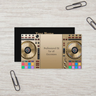 DJ Business Card