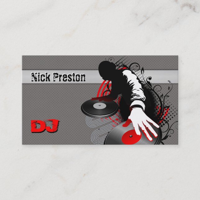 DJ BUSINESS CARD (Front)