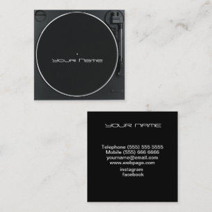 DJ Business Card