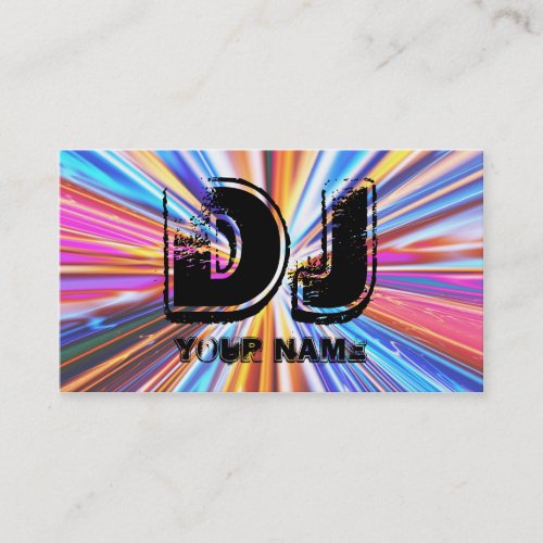 DJ BUSINESS CARD