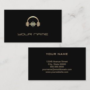 DJ  Business Card