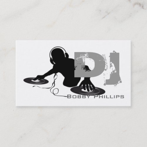 Dj business card