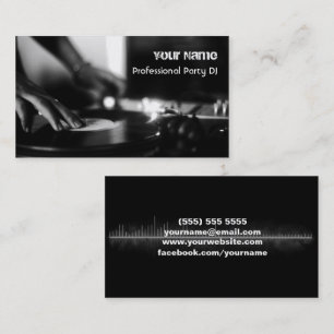 DJ  Business Card